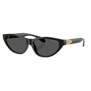 NEW VERSACE SUNGLASSES WOMEN BLACK EYEWEAR VERSACE VE4491U GB1/87